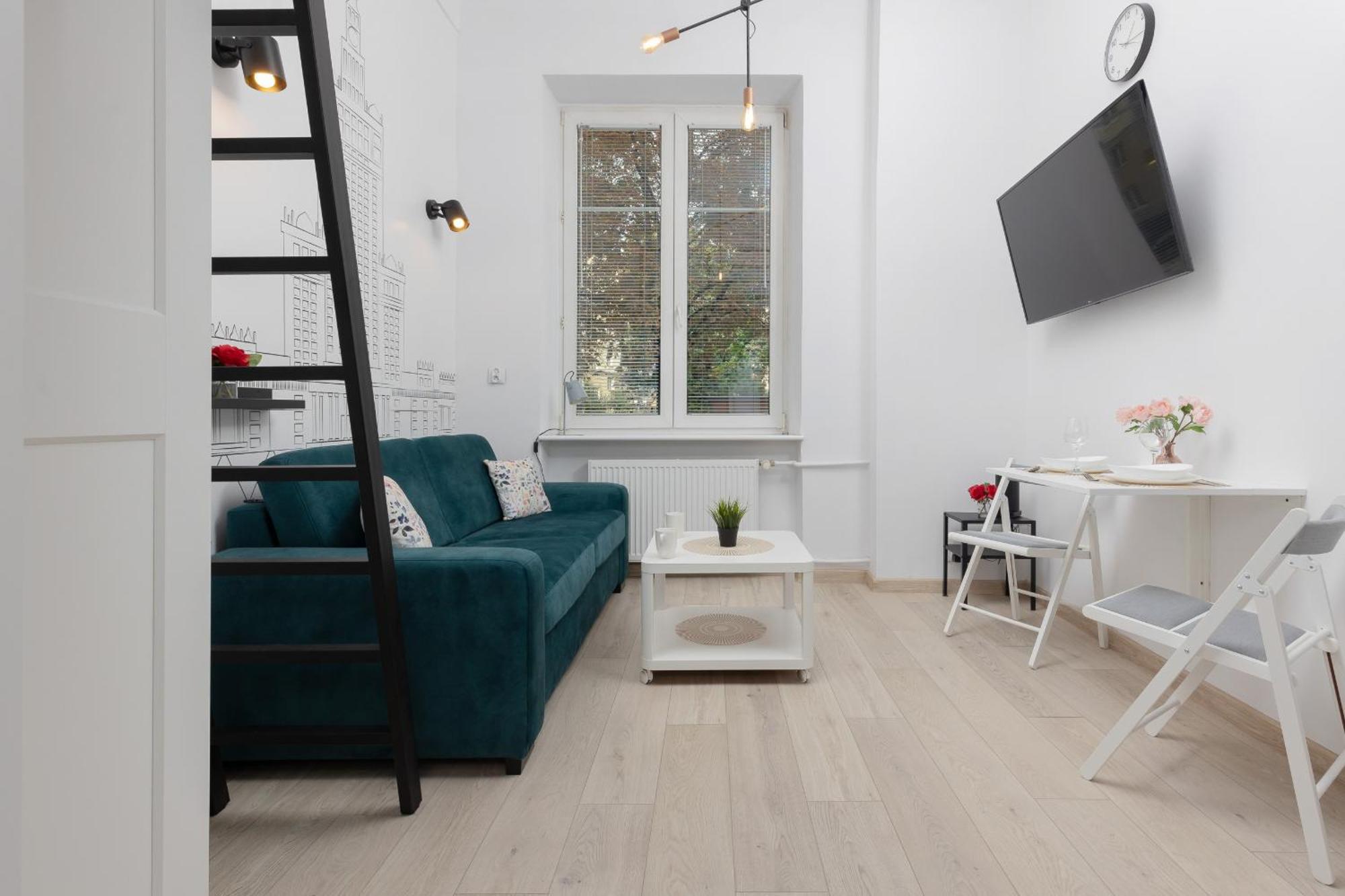 Aleja Wyzwolenia Studio With Mezzanine Warsaw Downtown By Noclegi Renters المظهر الخارجي الصورة