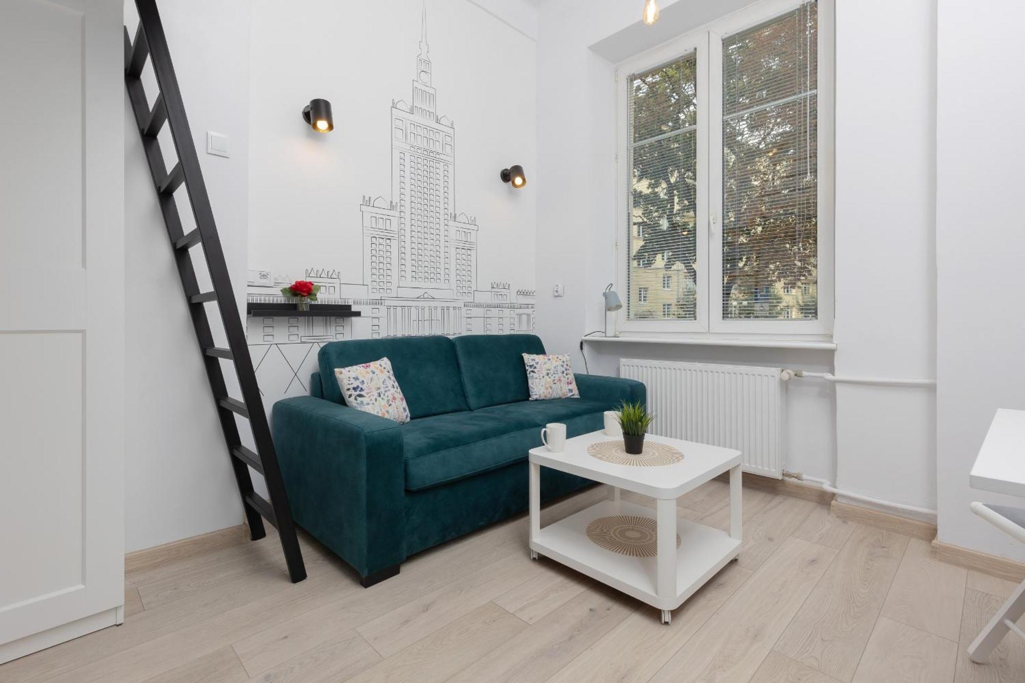 Aleja Wyzwolenia Studio With Mezzanine Warsaw Downtown By Noclegi Renters المظهر الخارجي الصورة
